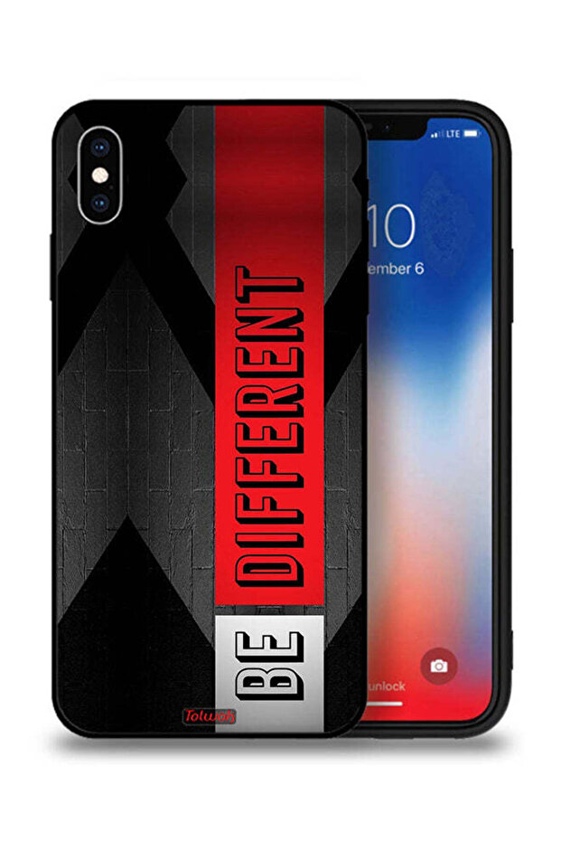 غطاء حماية لجهاز Apple iPhone XS - كن مختلفًا - 1