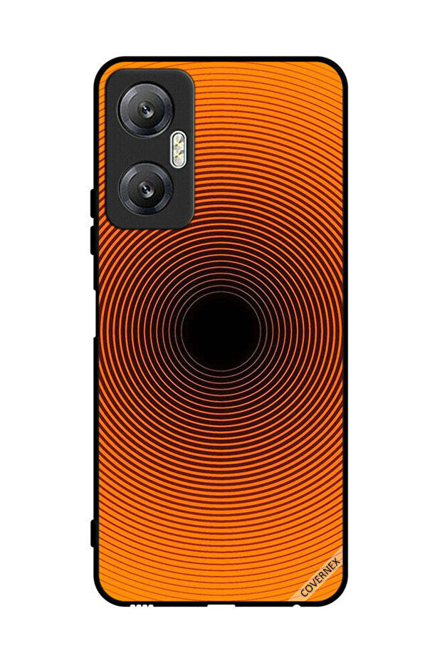 غطاء حماية لهاتف Infinix Hot 20 بنقشة دوائر