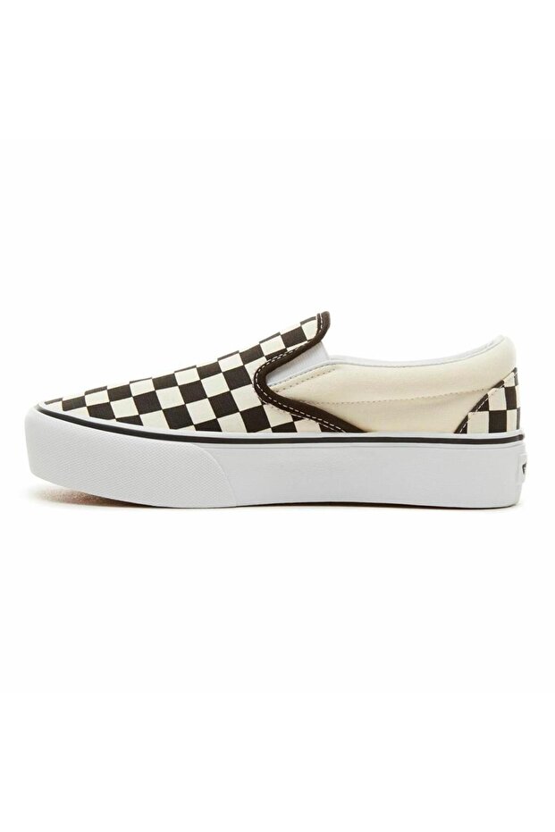 Ua Classic Slip-On Platform VN00018EBWW1 Beyaz Günlük Sneaker - 3