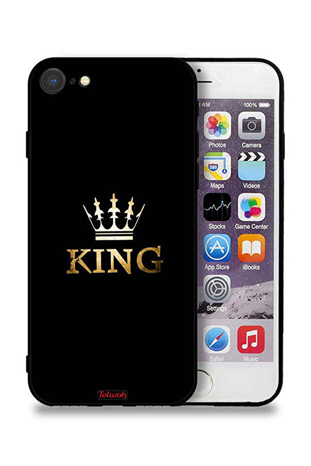 غطاء حماية لجهاز Apple iPhone 7 مقاس كينج - 1