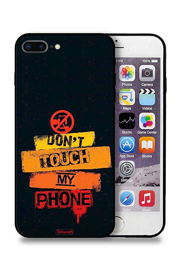 Apple iPhone 7 Plus Protective Case Do Not Touch My Phone