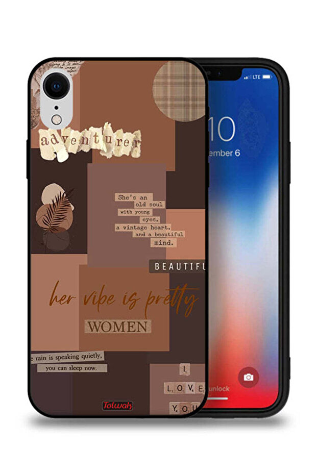 جراب حماية لجهاز Apple iPhone XR للنساء من Adventurer