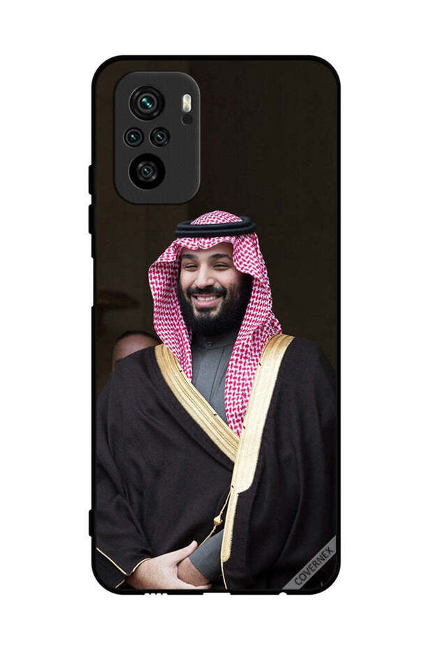 غطاء حماية لهاتف بوكو إم 5 إس 4G محمد بن سلمان مبتسمًا