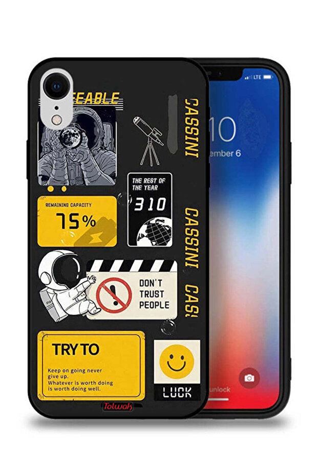 جراب حماية لجهاز Apple iPhone XR بتصميم رائد فضاء