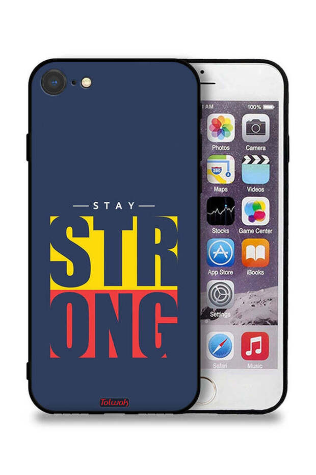 غطاء حماية لجهاز Apple iPhone 8 - حافظ على قوتك