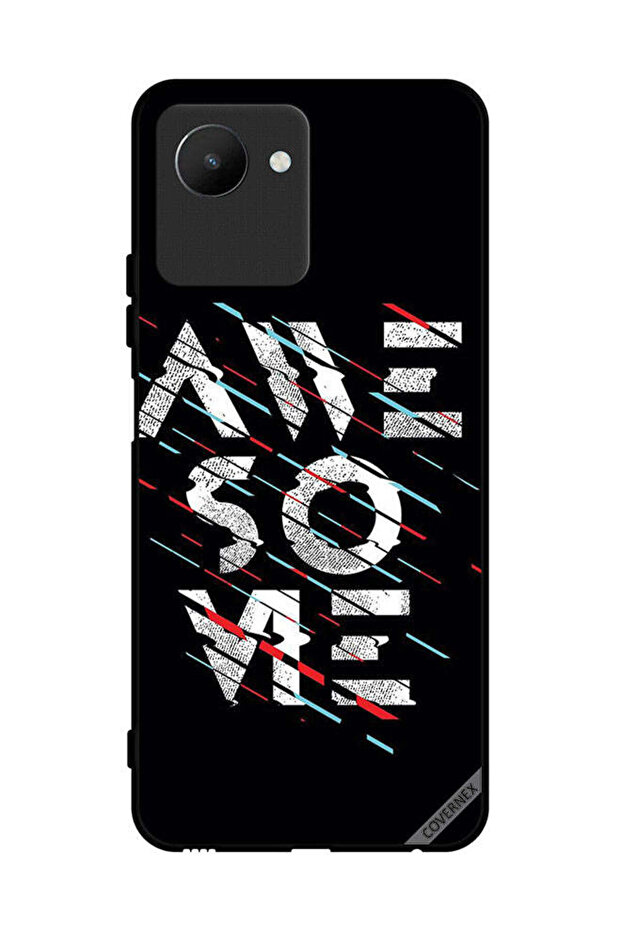 غطاء حماية لهاتف Realme C30s بخط عربي رائع