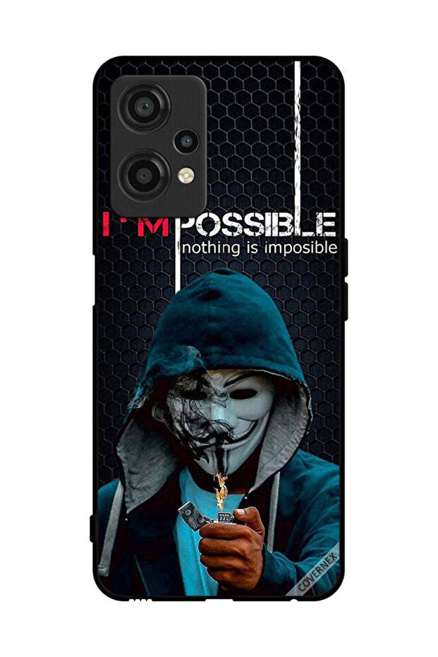 غطاء حماية لهاتف OnePlus Nord CE 2 Lite 5G، خلفية شاشة I Am Possible Nothing Is Impossible