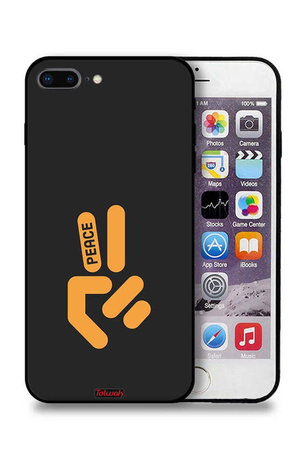 Apple iPhone 8 Plus Protective Case Peace - 1