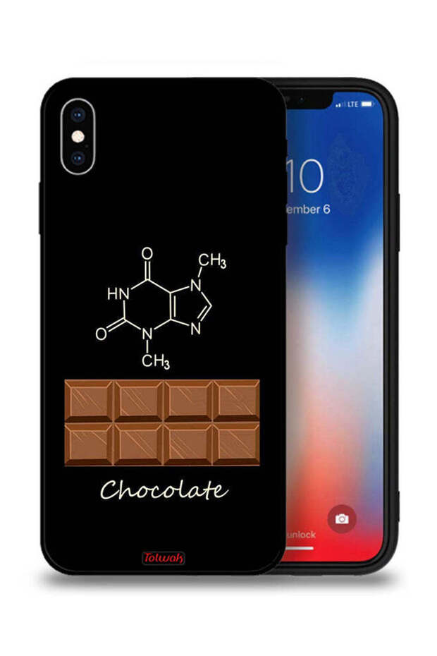 غطاء حماية شوكولاتة لجهاز آيفون XS من آبل