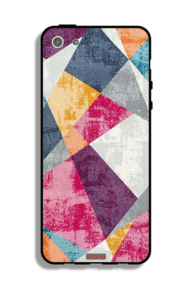 غطاء حماية بنمط طلاء لجهاز Apple iPhone 5/5s/SE - 2