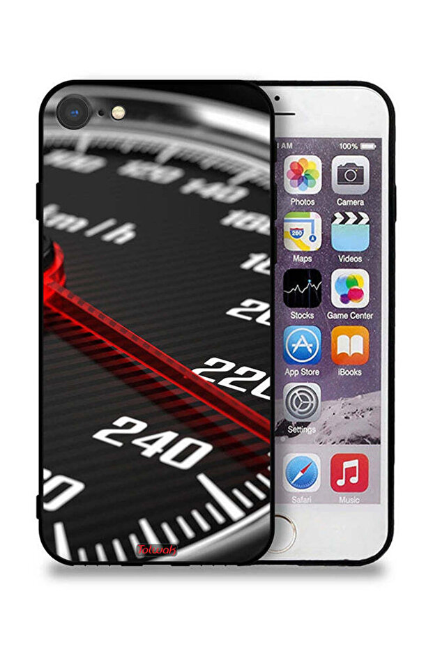 جراب حماية لجهاز Apple iPhone 8 - عداد السرعة