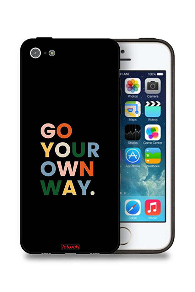 جراب حماية لجهاز Apple iPhone 5/5s/SE - انطلق في طريقك