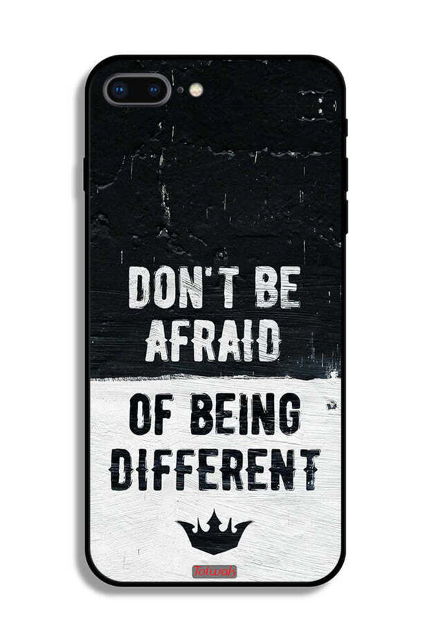 جراب حماية لجهاز Apple iPhone 8 Plus لا تخف من أن تكون مختلفًا - 2