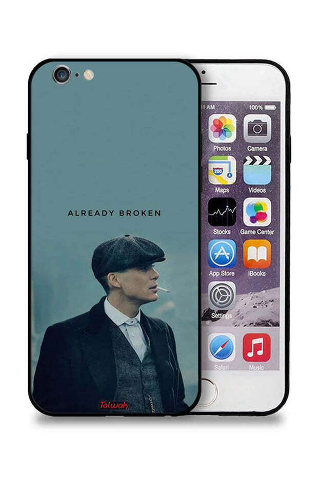جراب حماية لجهاز Apple iPhone 6 Plus/6s Plus مكسور بالفعل