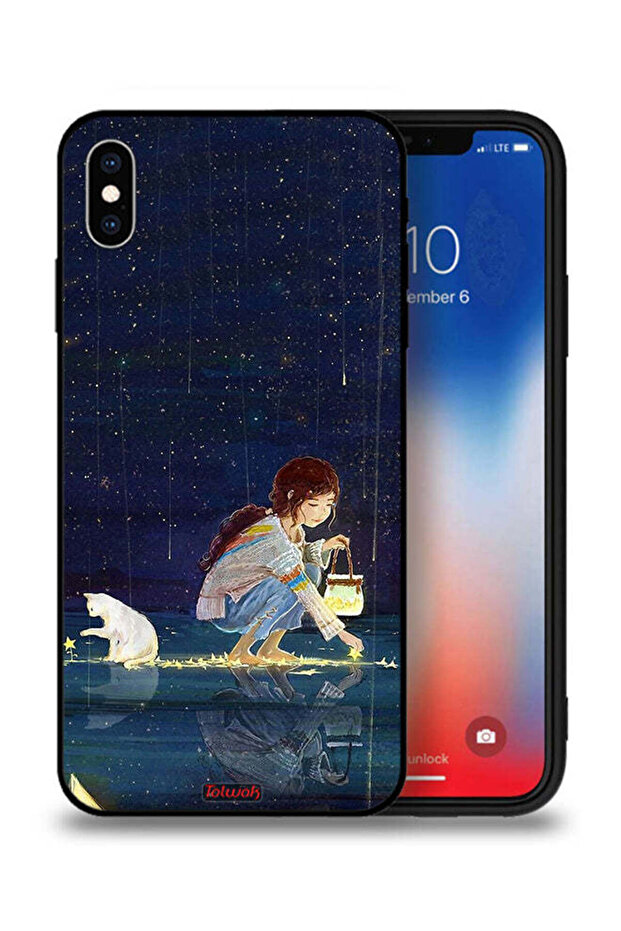 غطاء حماية لجهاز Apple iPhone XS Max - فن جمع النجوم