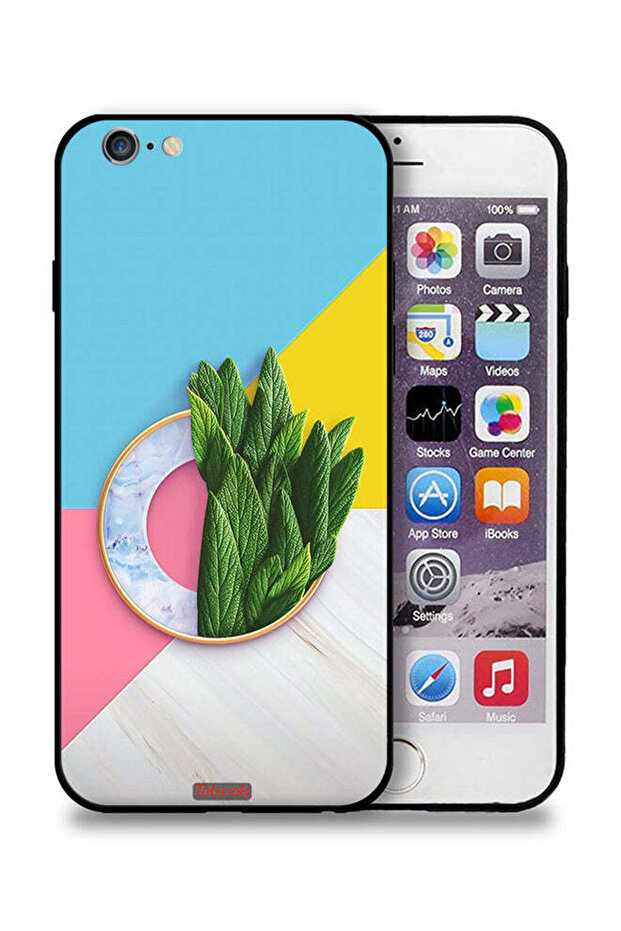 Apple iPhone 6/6s Protective Case Leaves Abstract Pattern
