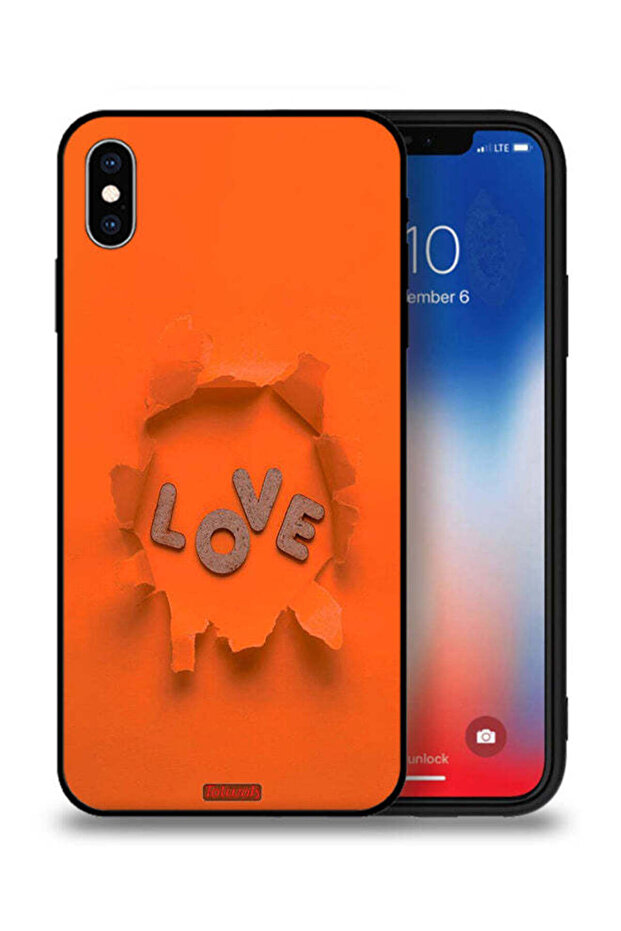 غطاء حماية لجهاز Apple iPhone XS Max - Love