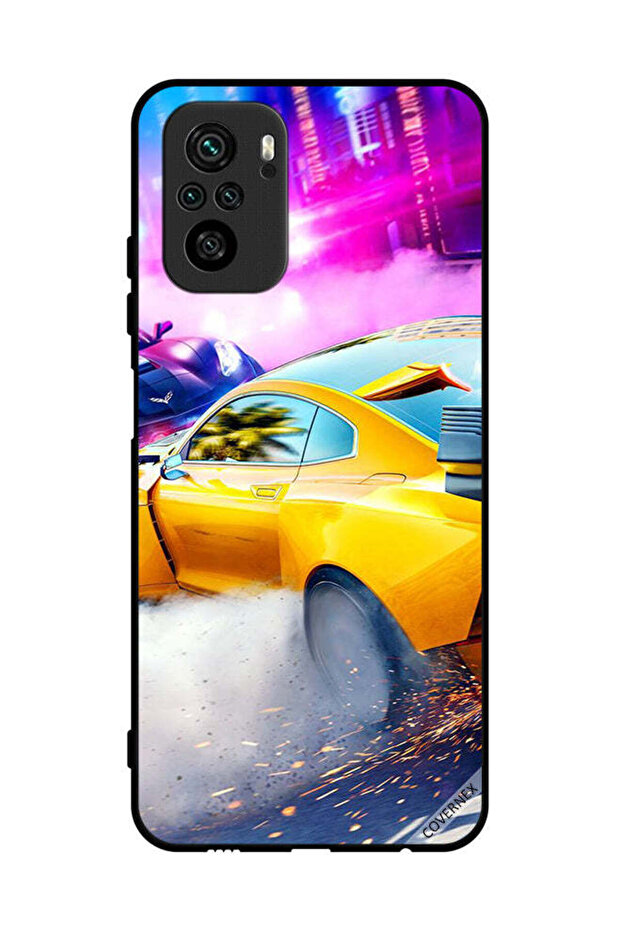 غطاء حماية لهاتف Poco M5s 4G Racing Car