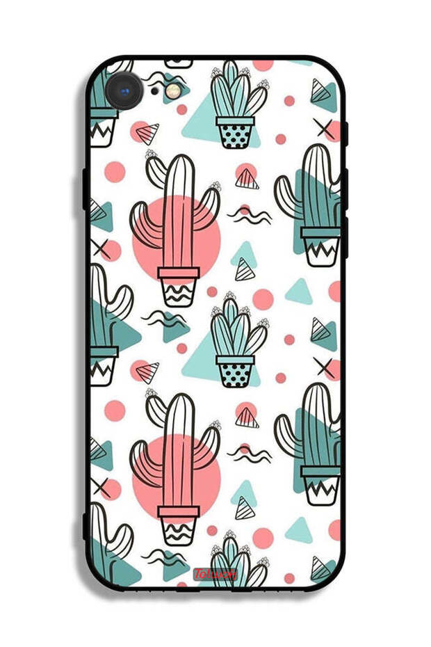 غطاء حماية لجهاز Apple iPhone 8 بتصميم الصبار - 2