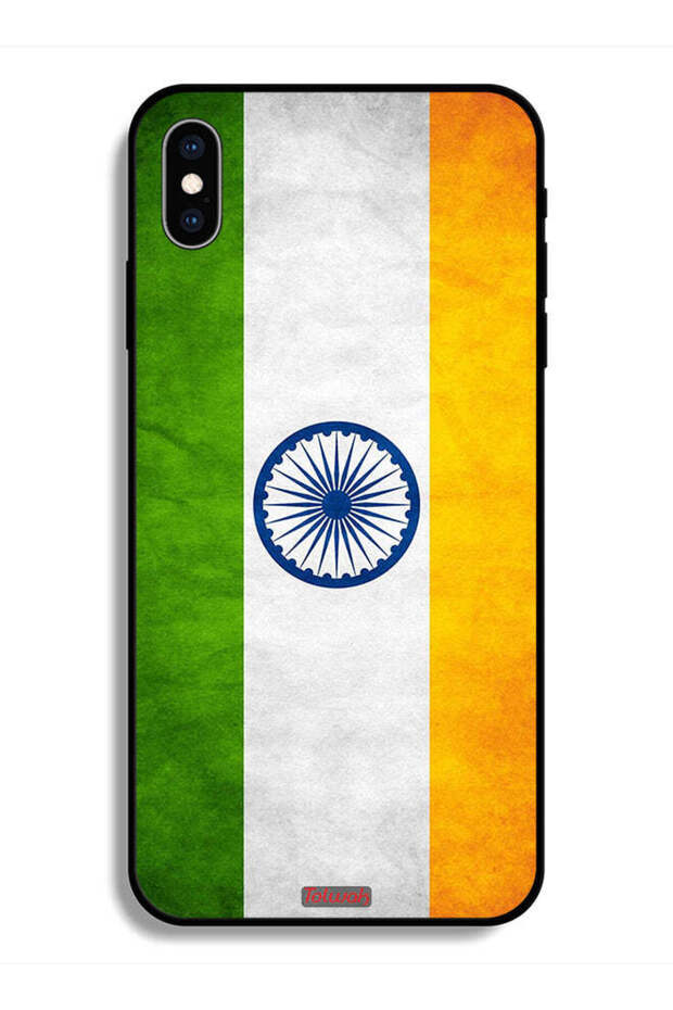 جراب واقٍ لهاتف Apple iPhone X بعلم هندي مضيء
