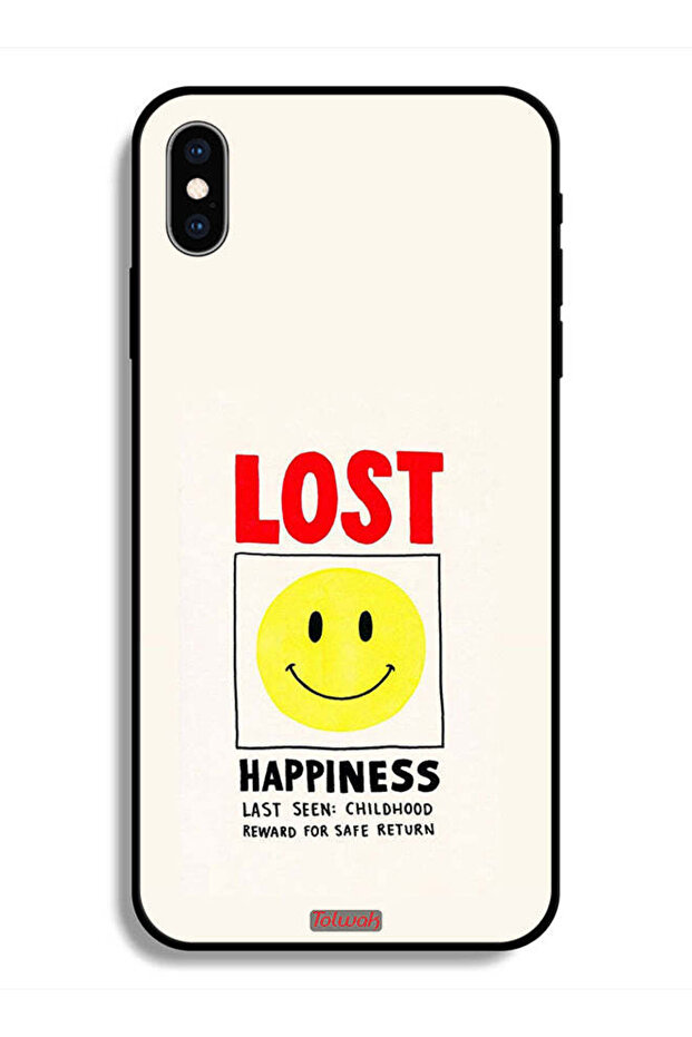 جراب حماية لجهاز Apple iPhone X - فقدان السعادة
