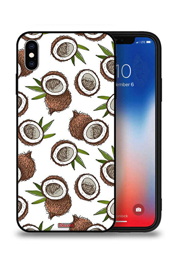 جراب حماية لجهاز Apple iPhone XS - جوز الهند