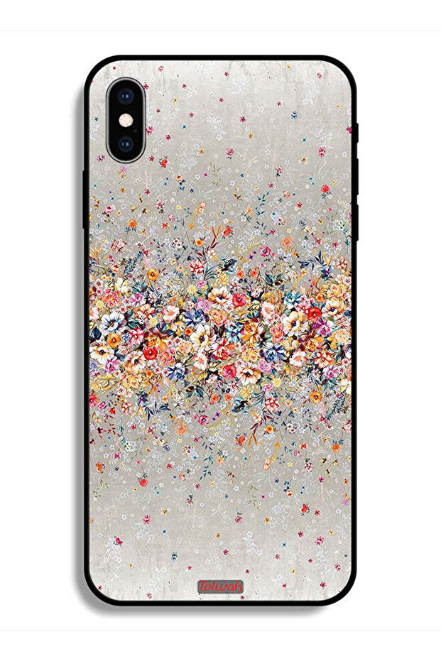 جراب واقٍ لهاتف Apple iPhone X - زهور صغيرة - فن تجريدي