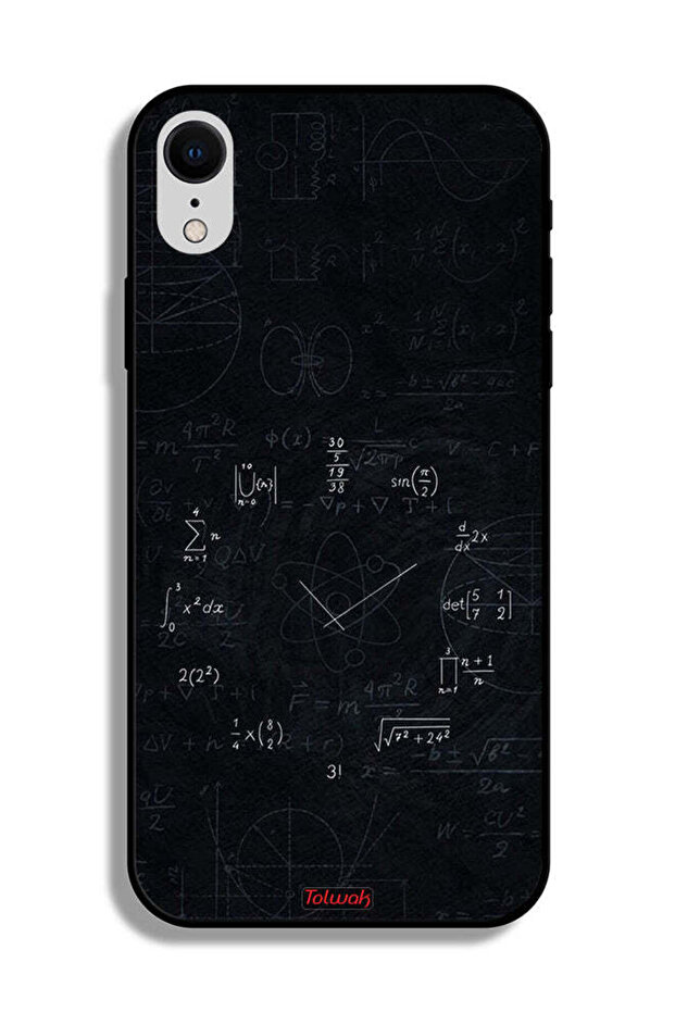 Apple iPhone XR Protective Case Maths Clock - 2