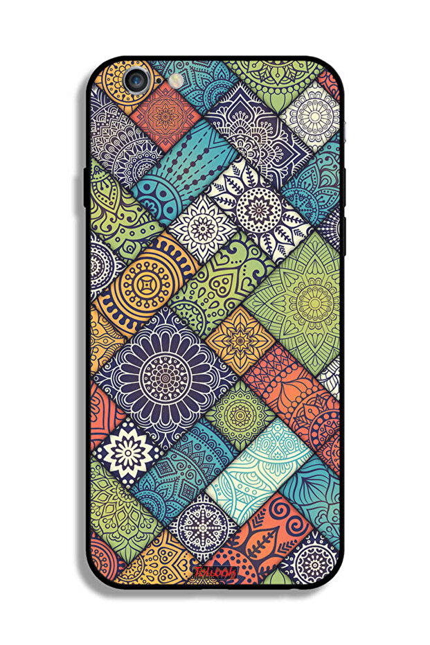 غطاء حماية لجهاز Apple iPhone 6 Plus/6s Plus بنمط ماندالا - 2