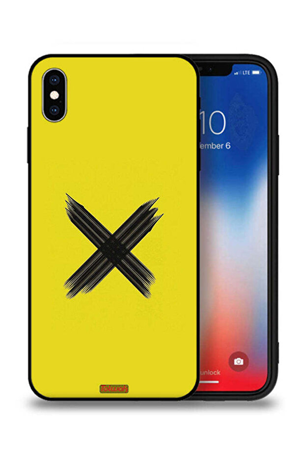 جراب حماية لجهاز Apple iPhone XS Max بنمط X - 1