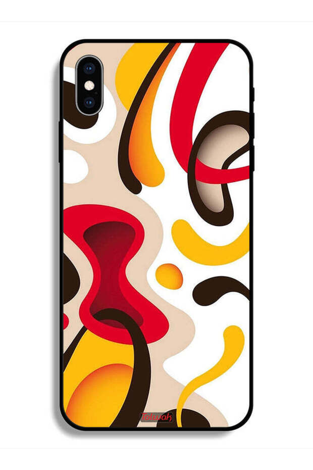 جراب حماية لهاتف Apple iPhone X بنمط - 1