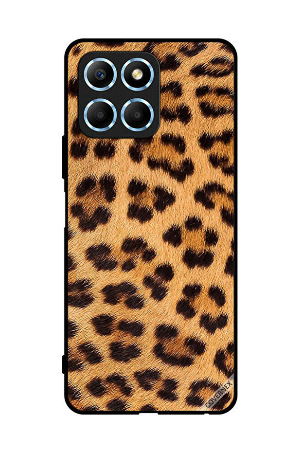 غطاء حماية لهاتف Honor X6 بنقشة جلد النمر - 1