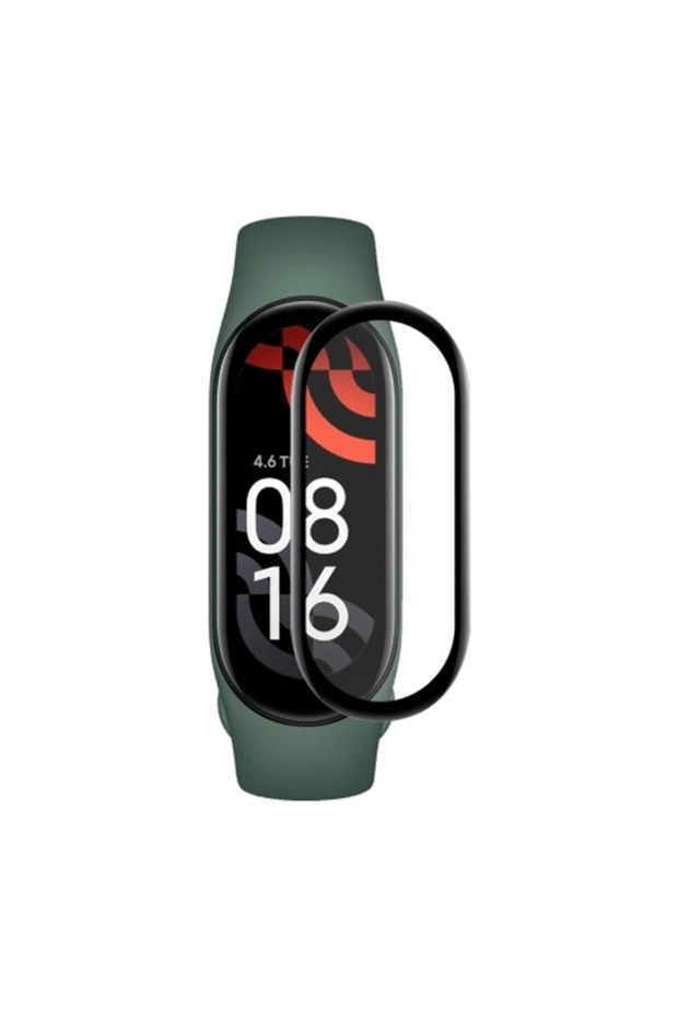 واقي شاشة Mi Band 7 ثلاثي الأبعاد بتغطية كاملة - مقاوم للخدش PET+PMMA