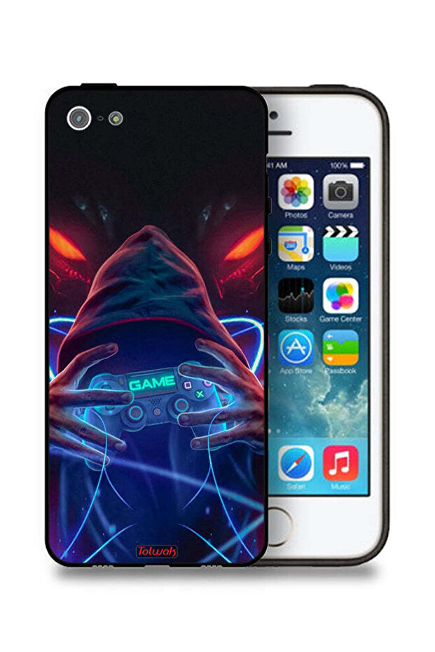 جراب حماية لجهاز Apple iPhone 5/5s/SE للألعاب