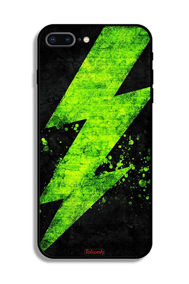 جراب حماية لجهاز Apple iPhone 7 Plus بنمط كهربائي - 2