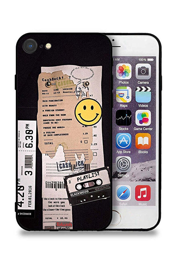 ملصق قائمة تشغيل لجهاز Apple iPhone 8 الواقي