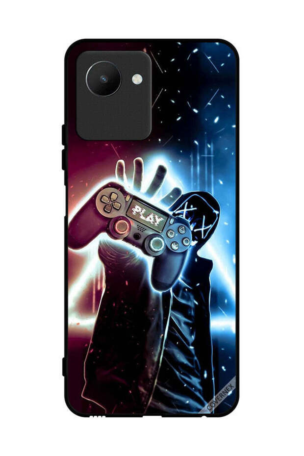 غطاء حماية لجهاز Realme C30s بلاي ستيشن
