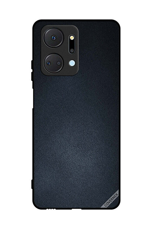 غطاء حماية لهاتف Honor X7a بنقشة جينز