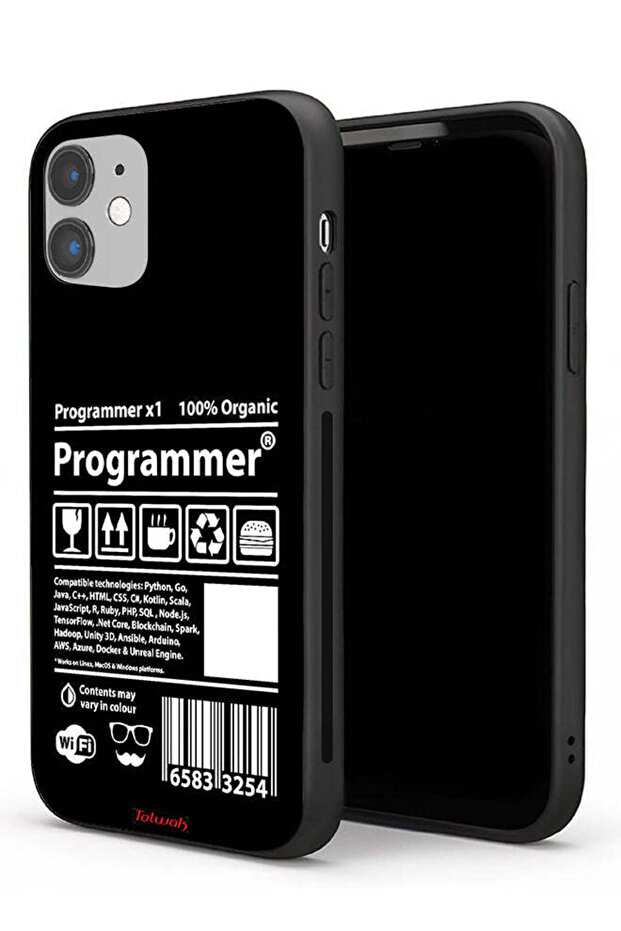 Apple iPhone 11 Protective Case Programmer Sticker
