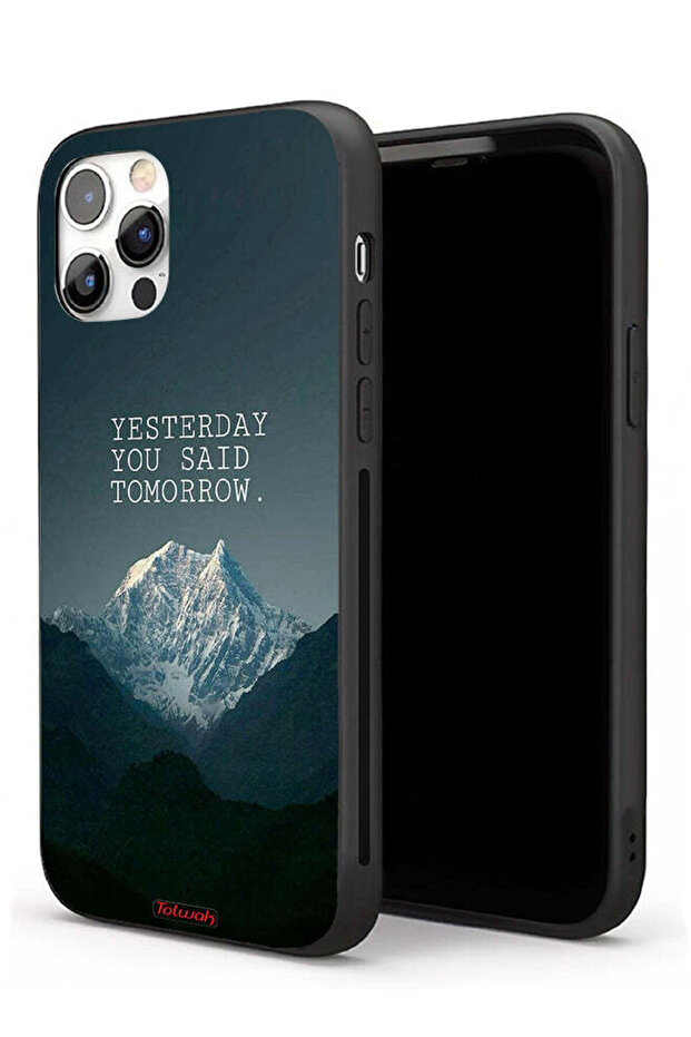 جراب حماية لجهاز Apple iPhone 11 Pro Max - أمس قلت غدًا