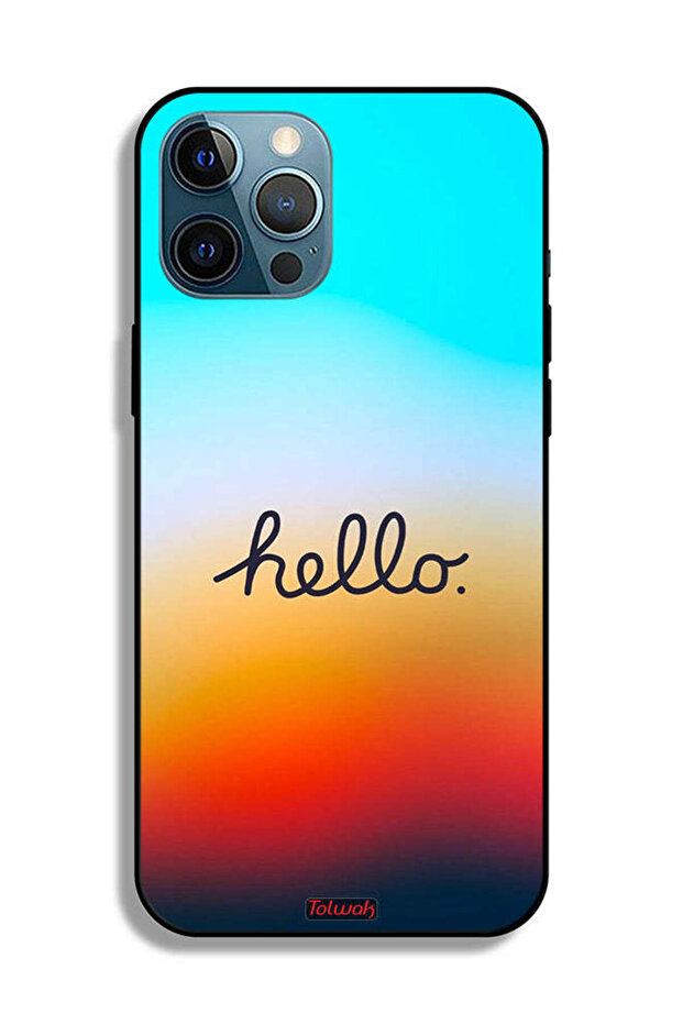 غطاء حماية لجهاز Apple iPhone 12 Pro Max مرحباً - 2