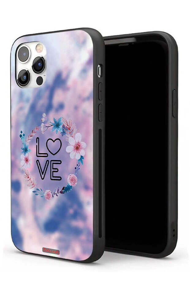 جراب حماية لجهاز Apple iPhone 11 Pro Max بتصميم خاتم زهور الحب