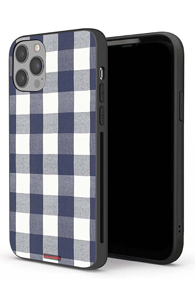Apple iPhone 12 Pro Max Protective Case Cloth Pattern - 1