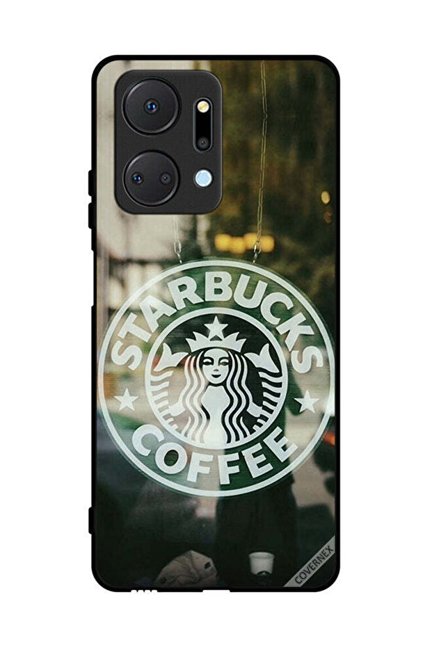 غطاء حماية لهاتف Honor X7a - محبو قهوة ستاربكس