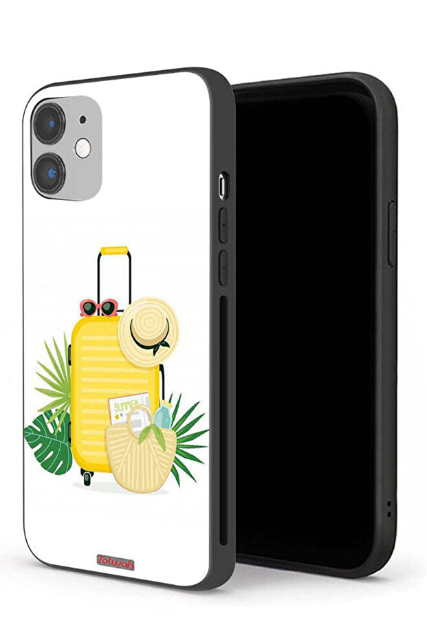 جراب حماية لجهاز Apple iPhone 12 - فن رقمي صيفي