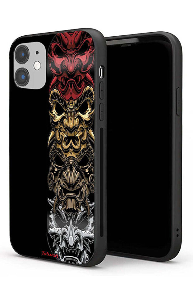 Apple iPhone 11 Protective Case Heads Art