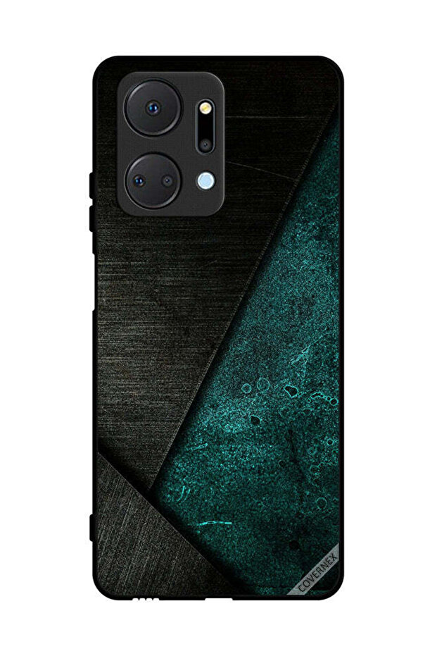 غطاء حماية لهاتف Honor X7a بخلفية تجريدية