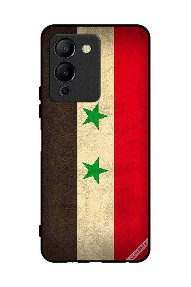 غطاء حماية لهاتف إنفينيكس نوت 12 برو 5G علم سوريا