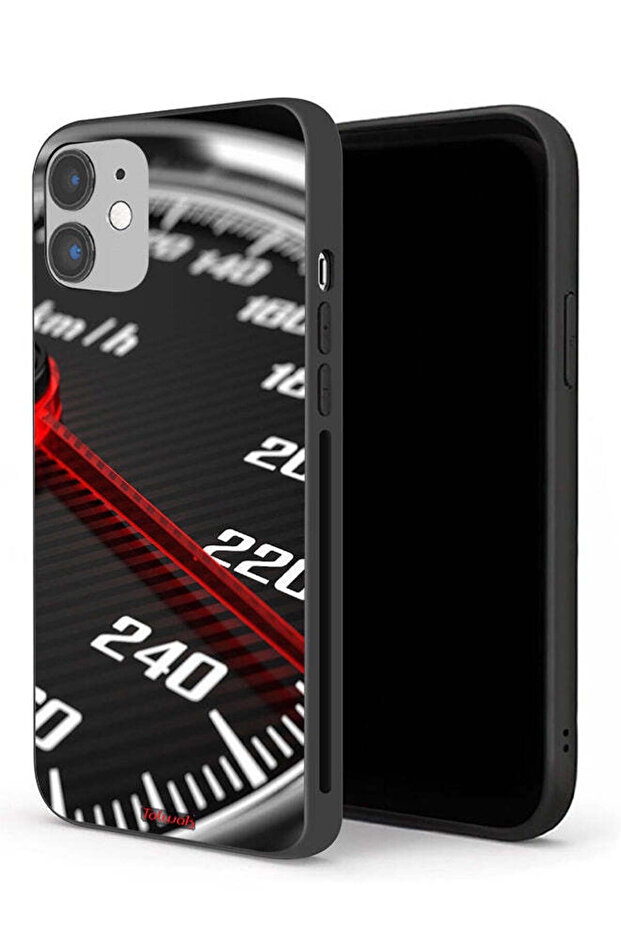جراب حماية لجهاز Apple iPhone 12 - عداد السرعة