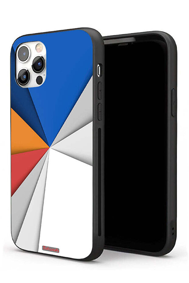 جراب حماية لجهاز Apple iPhone 11 Pro Max مصنوع من مادة مطابقة للفن التجريدي